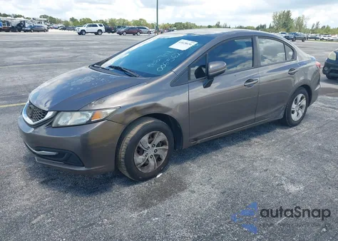 2014 Honda Civic Lx from USA, damaged, VIN 19XFB2F52EE006562